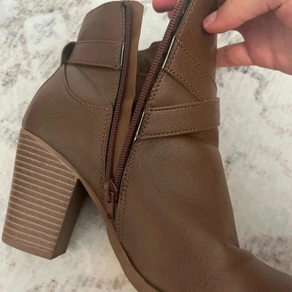 Brown Ankle Boots - Picture 5 of 6